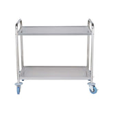 Cărucior-gheridon servire cu 2 rafturi, 1000x600x940mm, Bonner